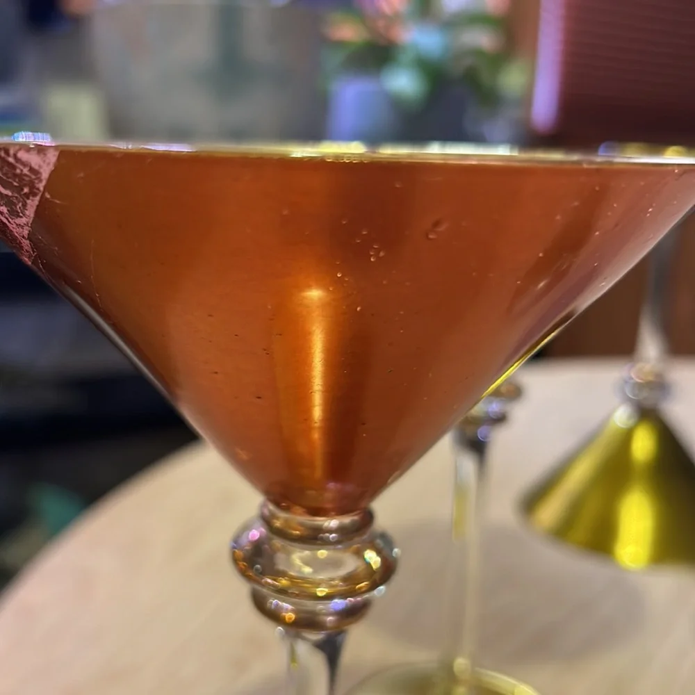 Very different and🌟RARE🌟 martini glasses - Picture 6 of 11